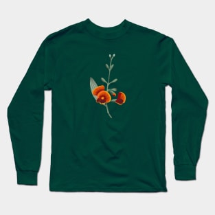 orange color blossom Long Sleeve T-Shirt